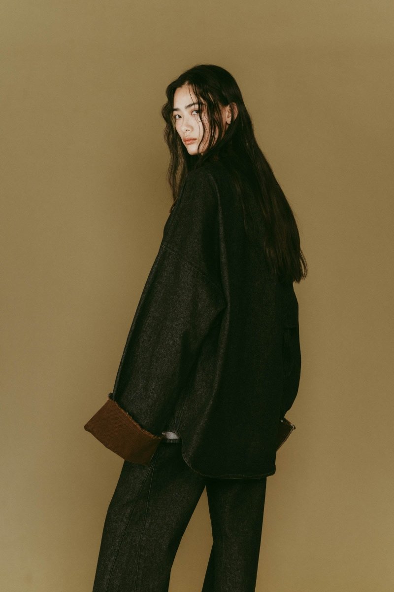 denim over shirt jacket(unisex)/2color - KNUTH MARF