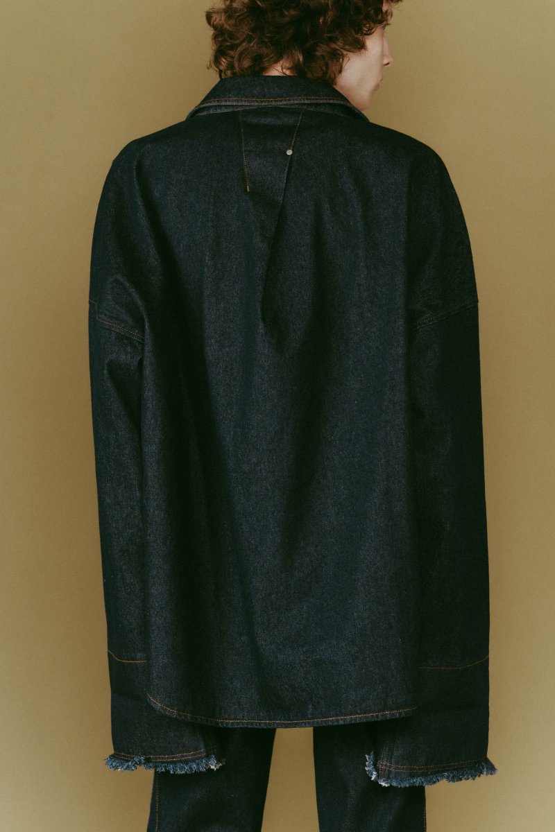 denim over shirt jacket(unisex)/2color - KNUTH MARF
