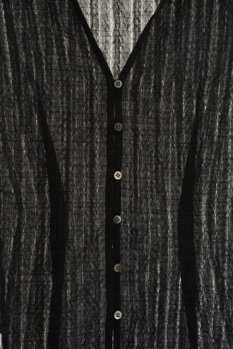 design sheer shirt/2color - KNUTH MARF