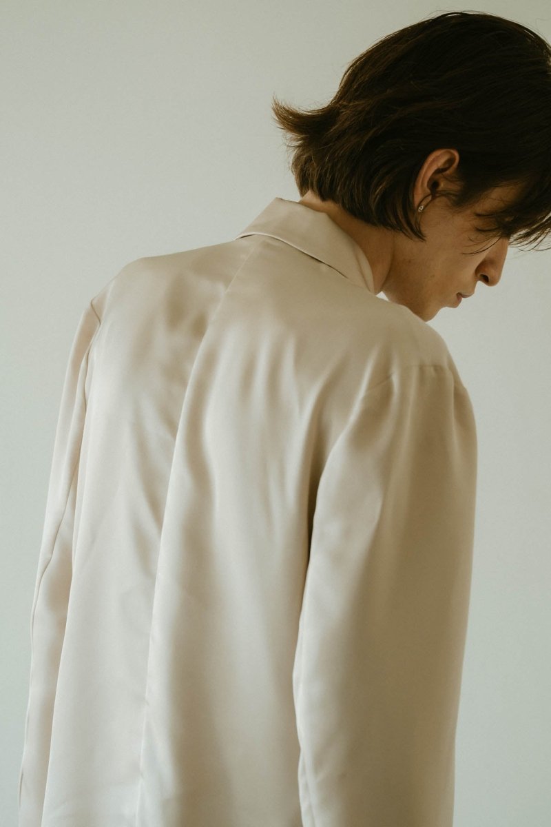 embroidered satin jacket/3color - KNUTH MARF