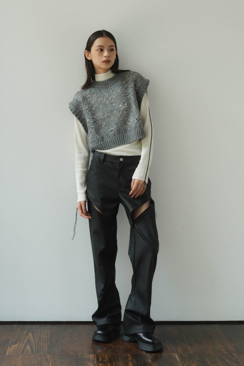 embroidery knit best/3color - KNUTH MARF