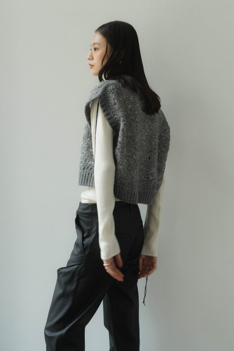 embroidery knit best/3color - KNUTH MARF