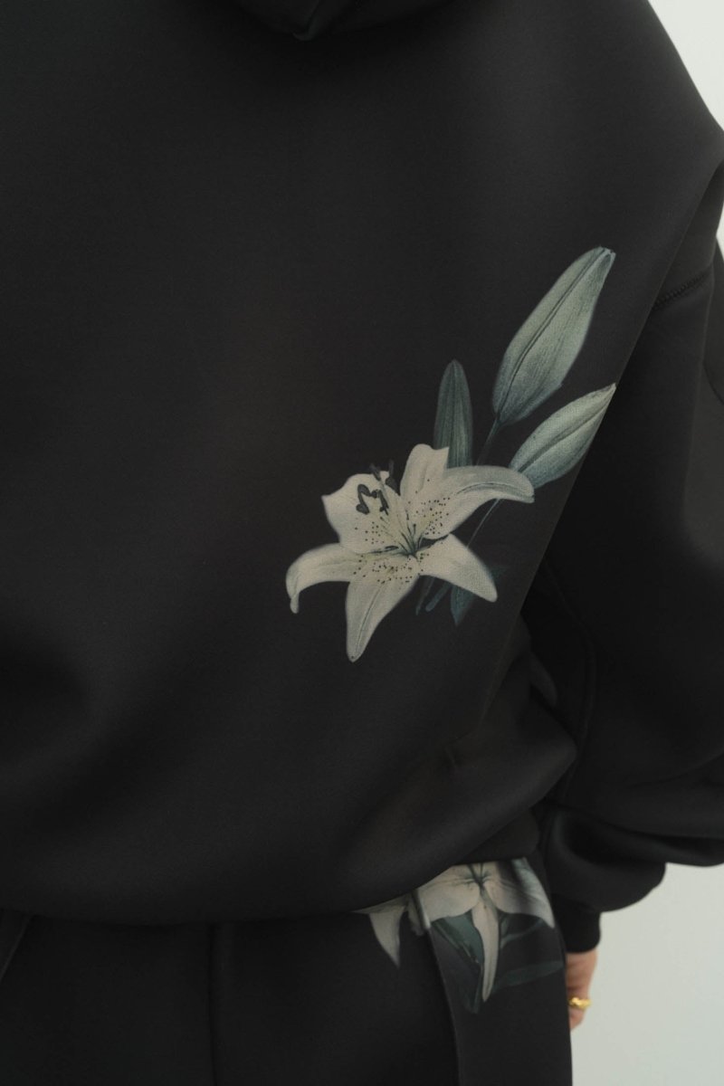 flower punch hoodie(unisex)/2color - KNUTH MARF