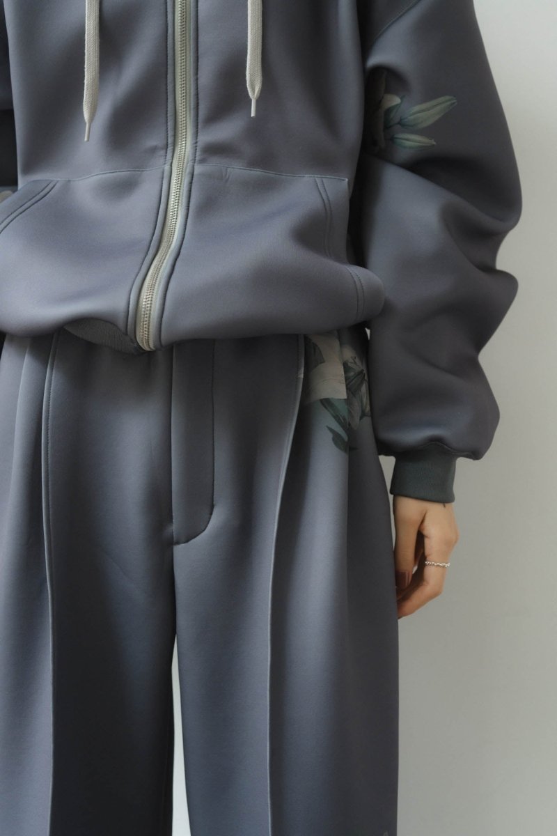 flower punch hoodie(unisex)/2color - KNUTH MARF