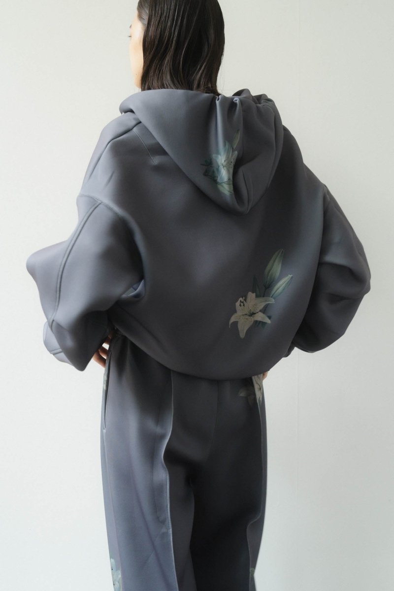flower punch hoodie(unisex)/2color - KNUTH MARF
