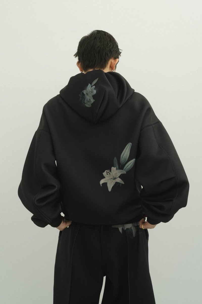 flower punch hoodie(unisex)/2color - KNUTH MARF