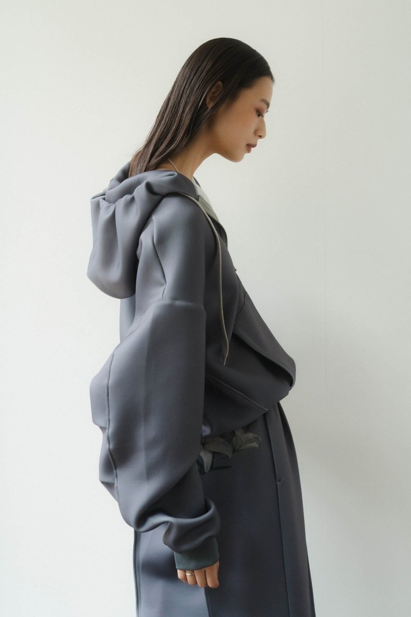 flower punch hoodie(unisex)/2color - KNUTH MARF