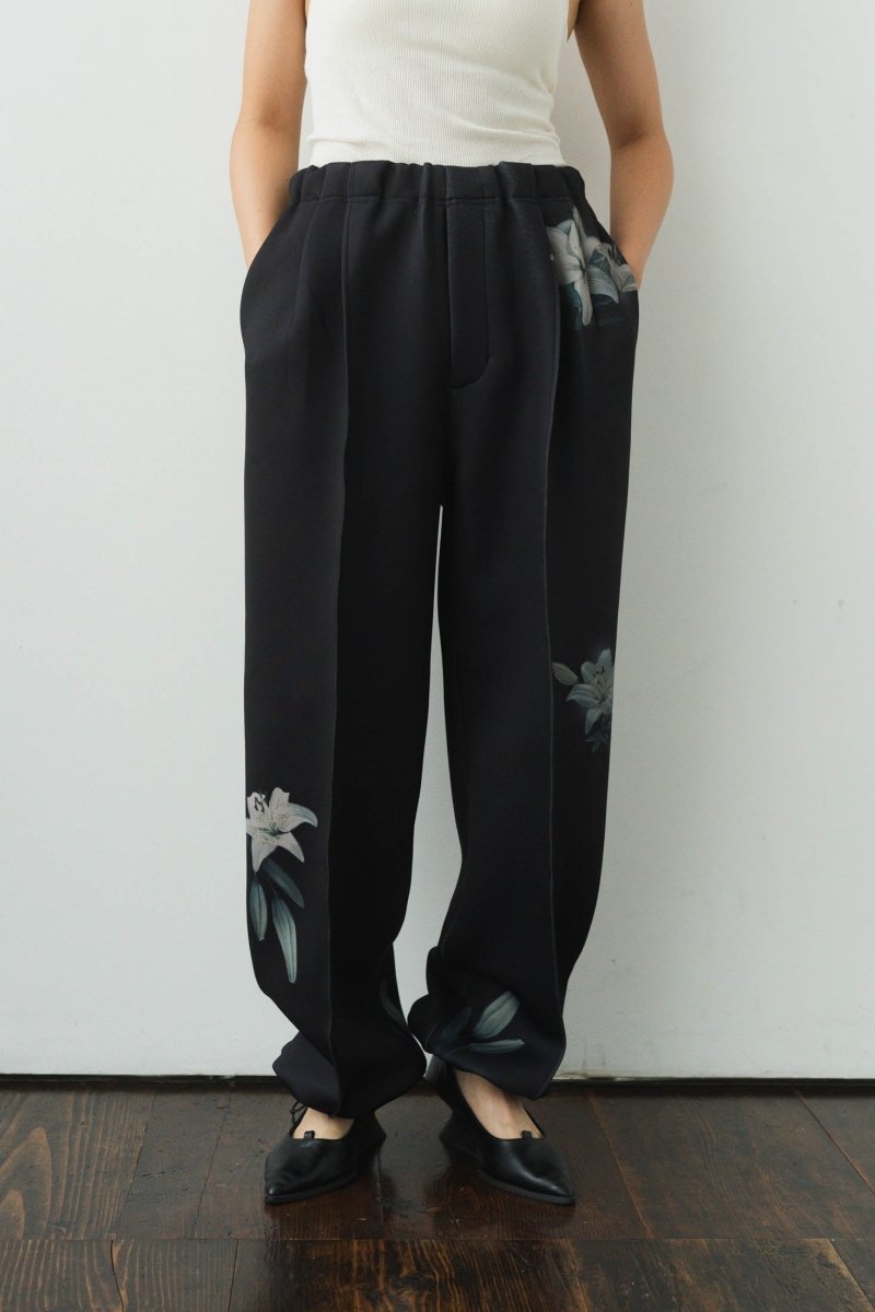 flower punch pants(unisex)/2color - KNUTH MARF