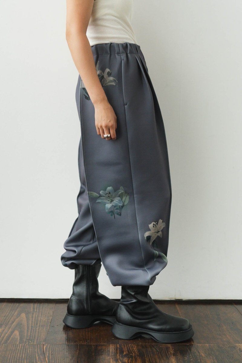flower punch pants(unisex)/2color - KNUTH MARF
