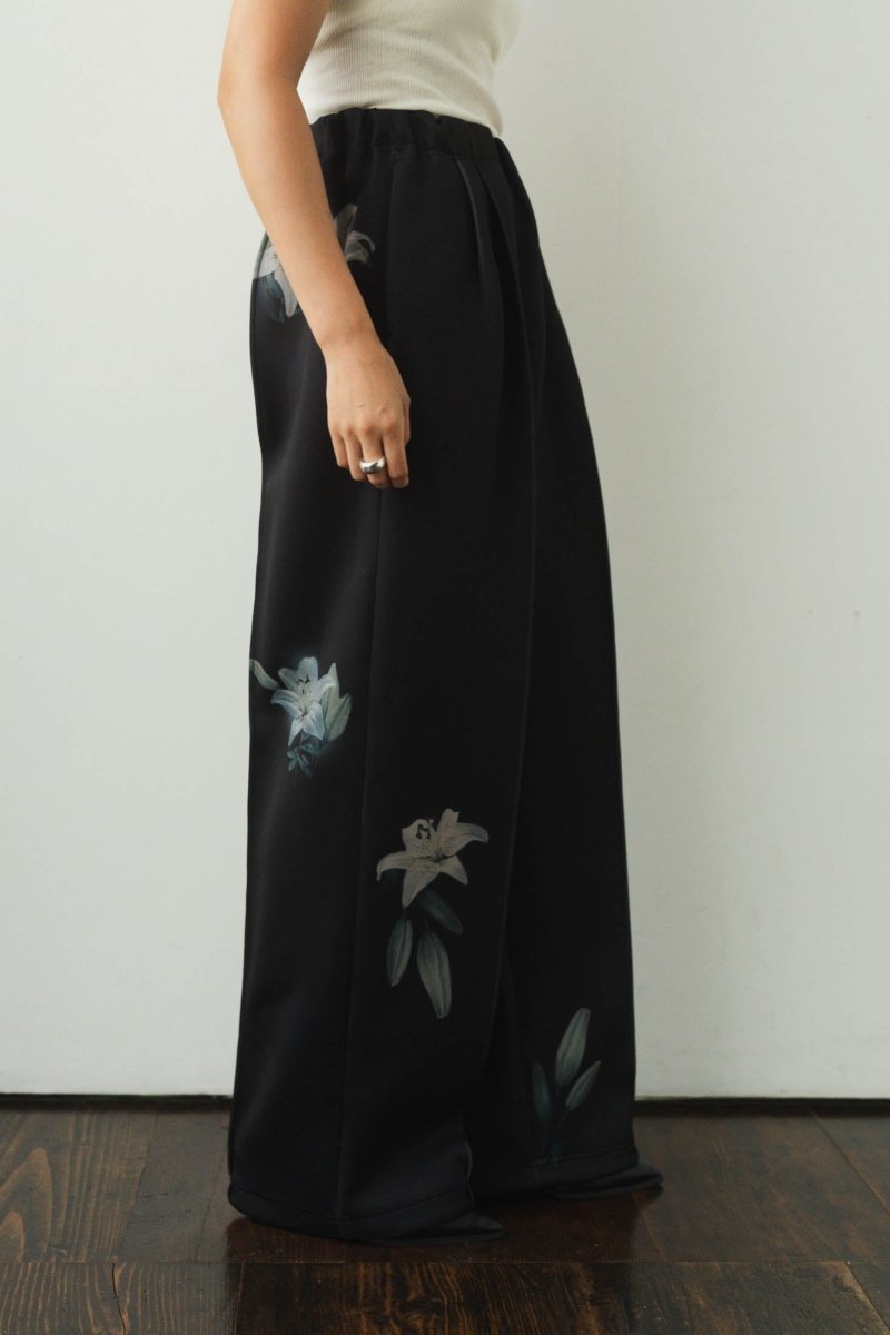 flower punch pants(unisex)/2color - KNUTH MARF