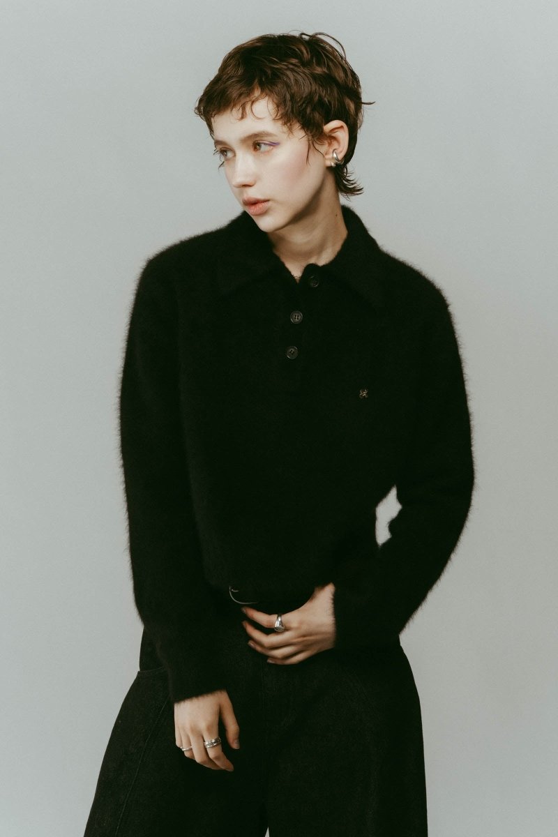 fox over polo - neck knit - special edition /4color - KNUTH MARF