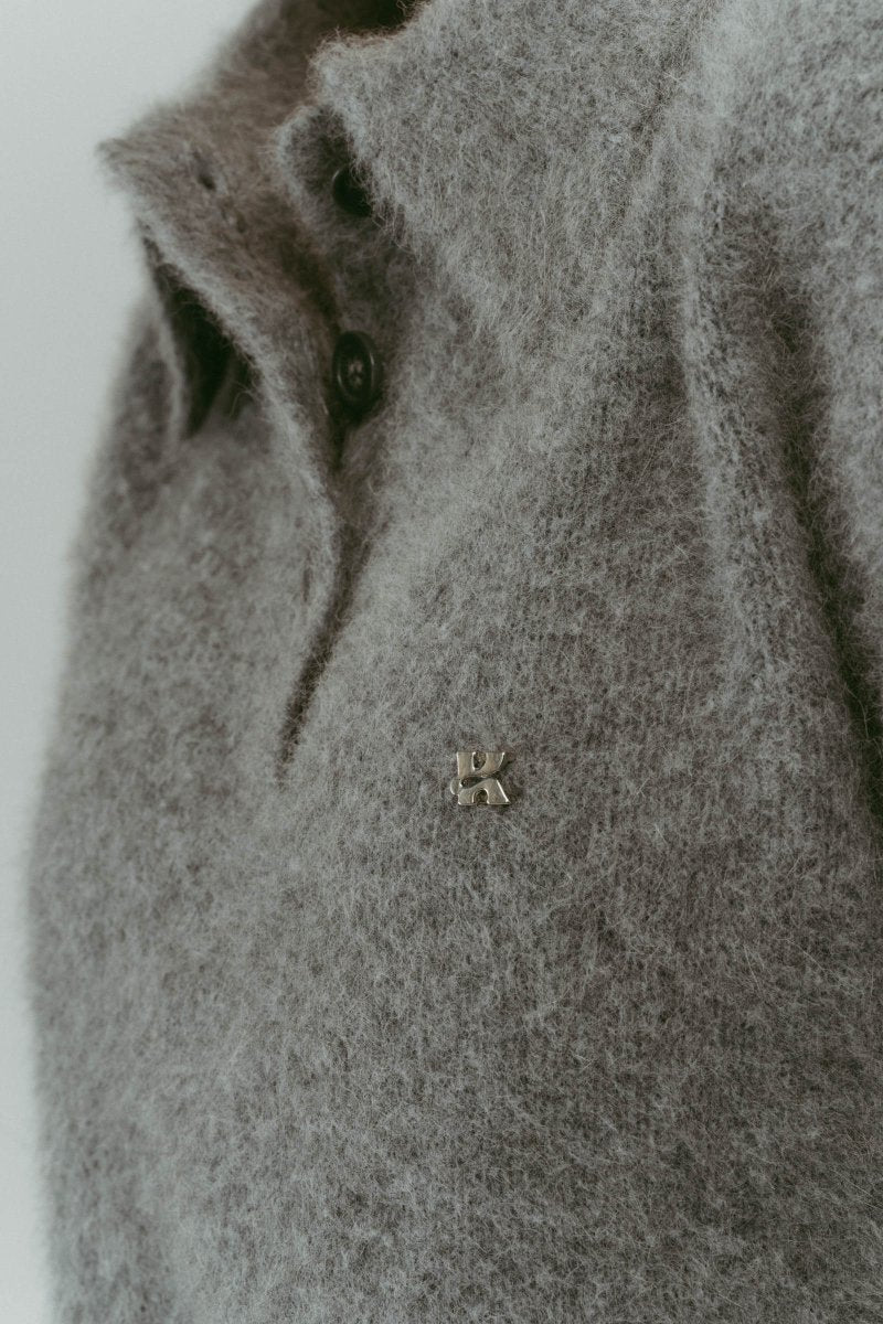 fox over polo - neck knit - special edition /4color - KNUTH MARF