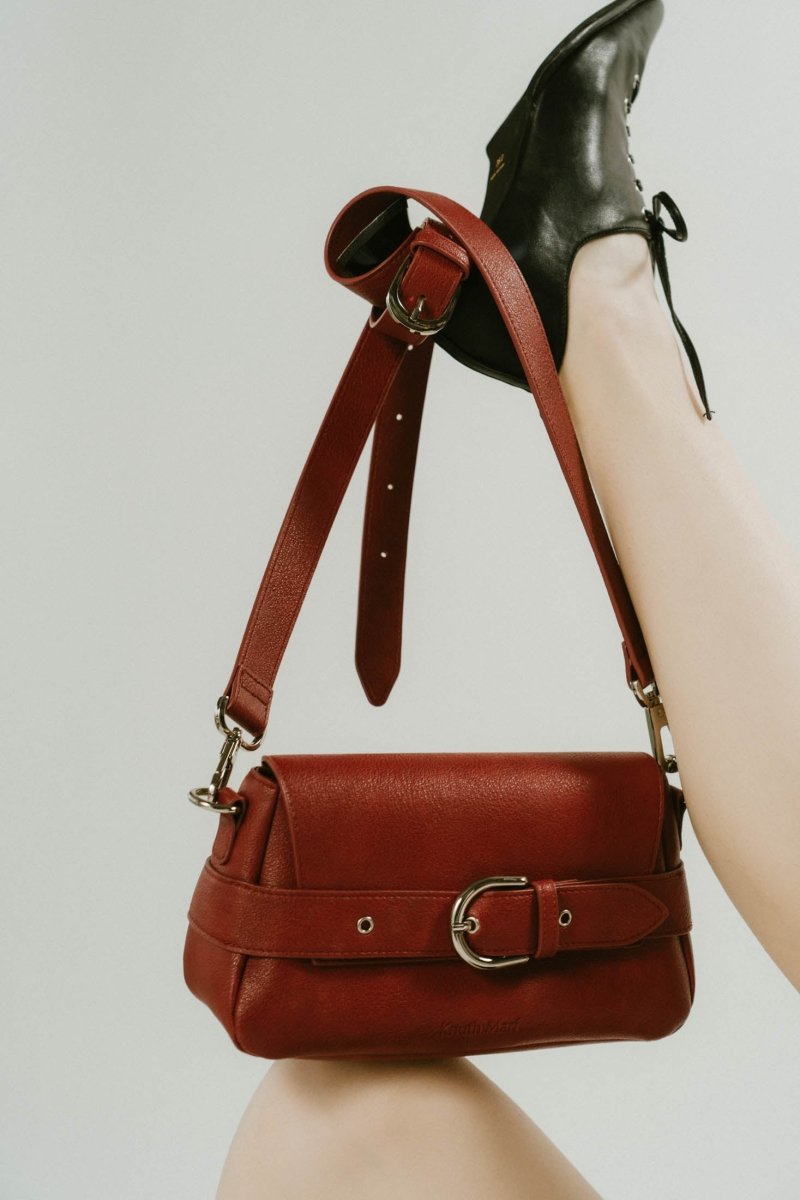 front belt shoulder bag /2color - KNUTH MARF