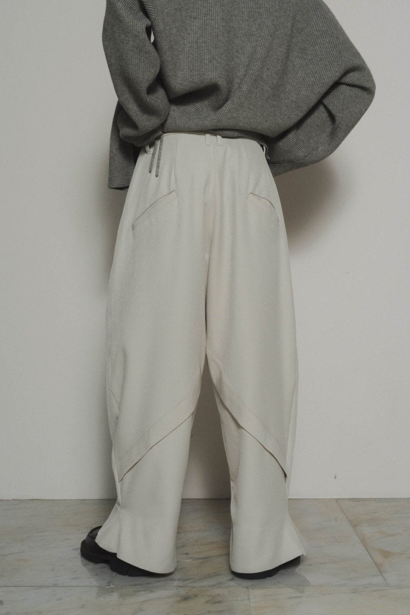 front slit pants(unisex)/2color - KNUTH MARF