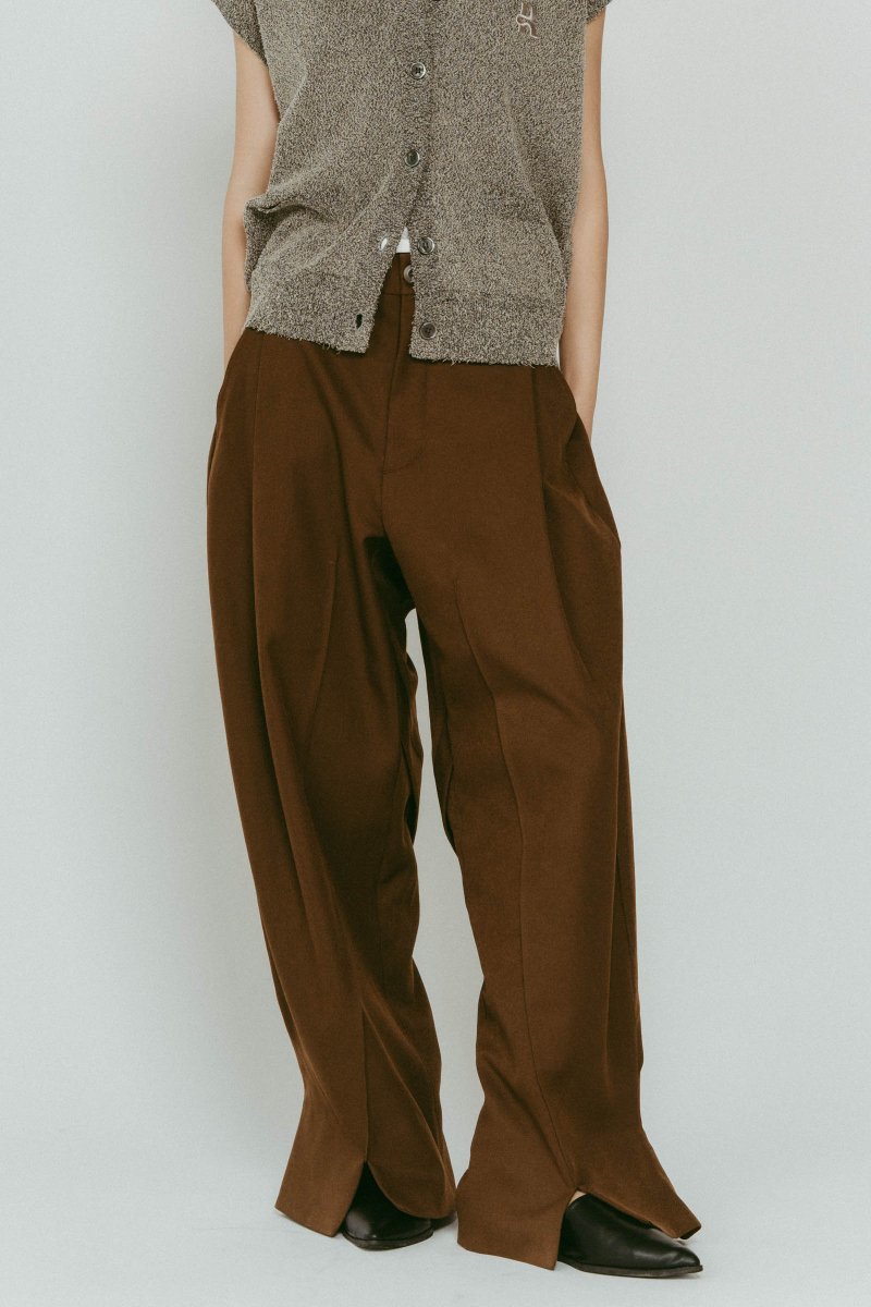front slit pants(unisex)/3color - KNUTH MARF