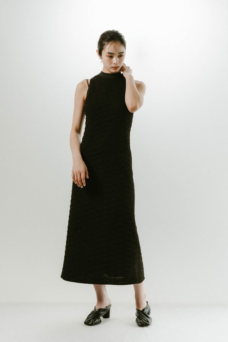 halter neck one piece/black - KNUTH MARF