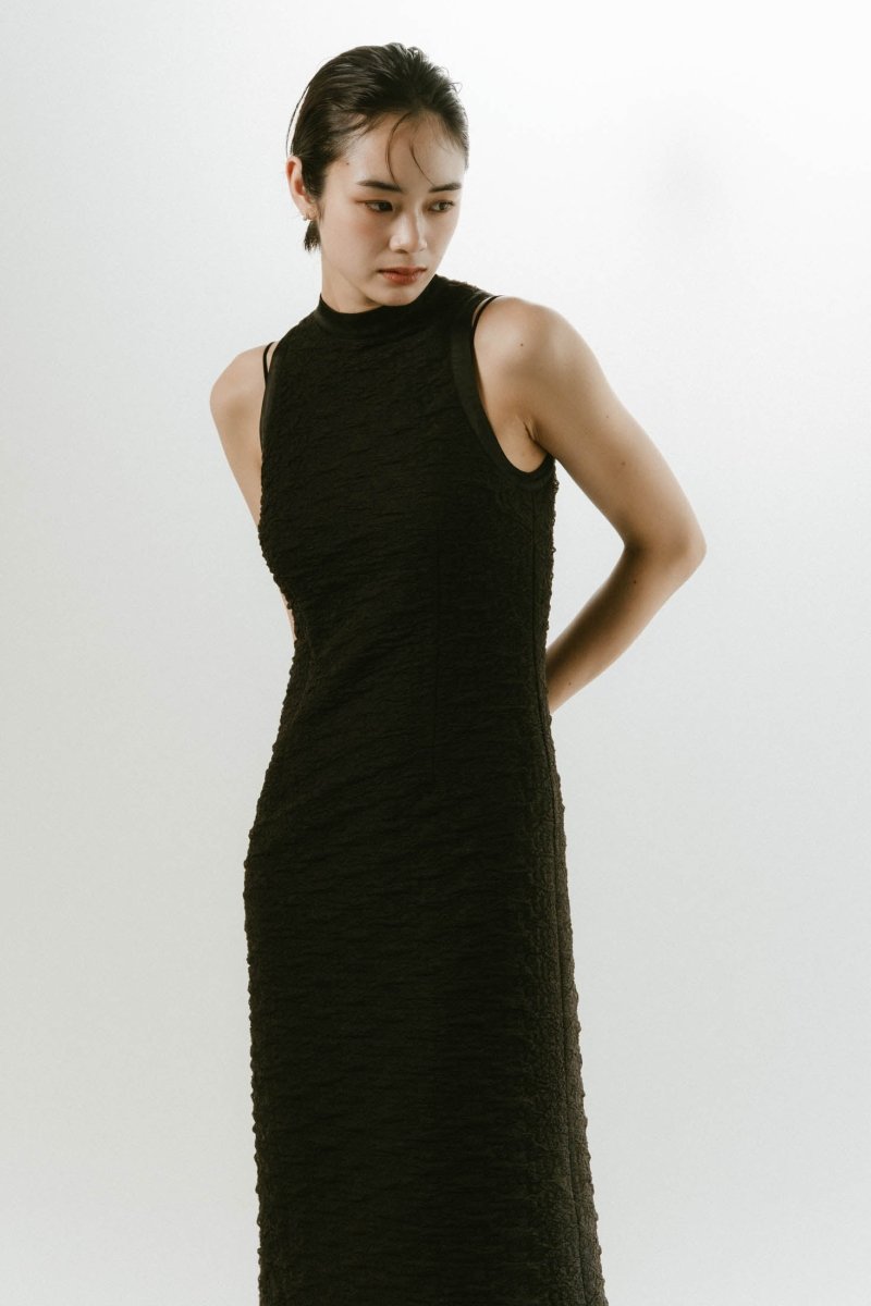 halter neck one piece/black - KNUTH MARF