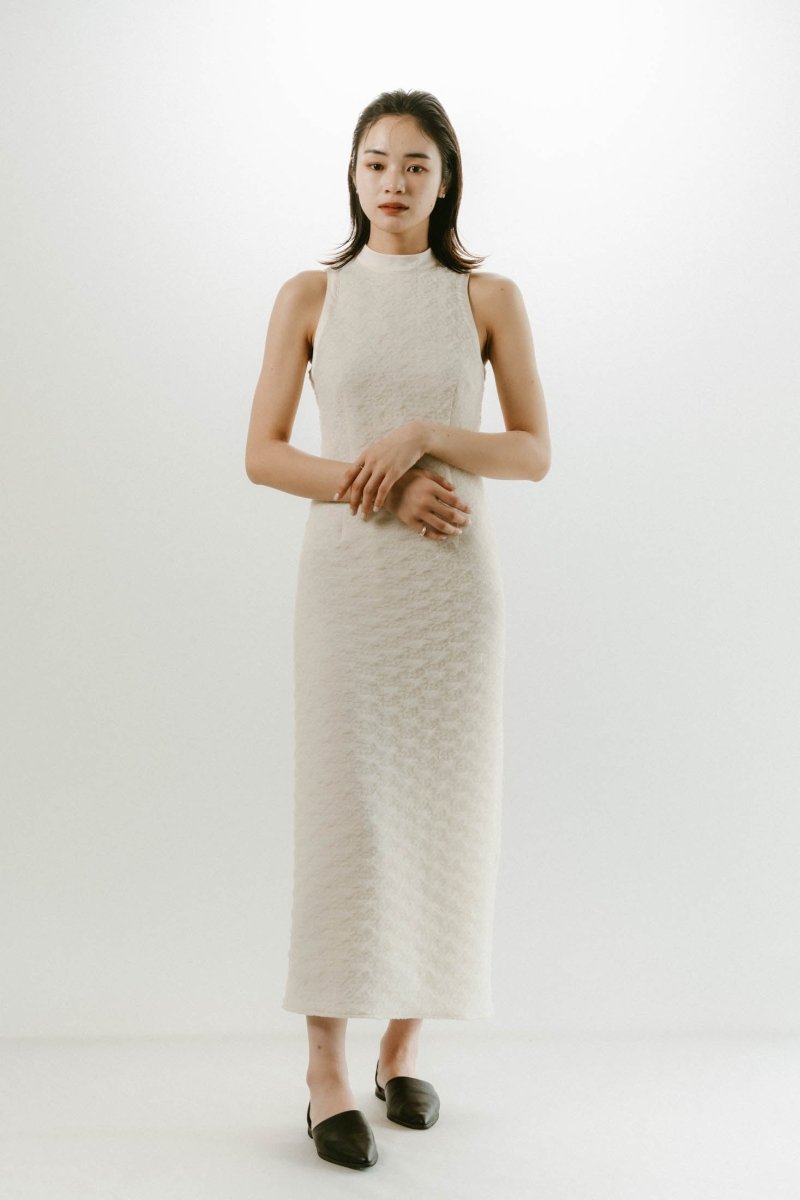 halter neck one piece/ivory - KNUTH MARF