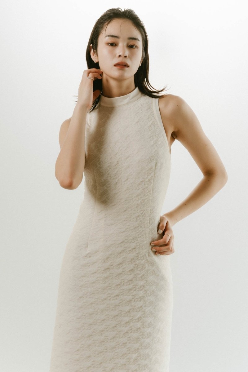 halter neck one piece/ivory - KNUTH MARF