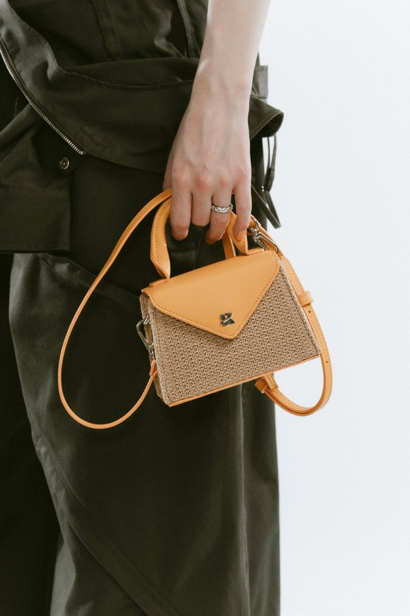 K motif mini basket /2color - KNUTH MARF