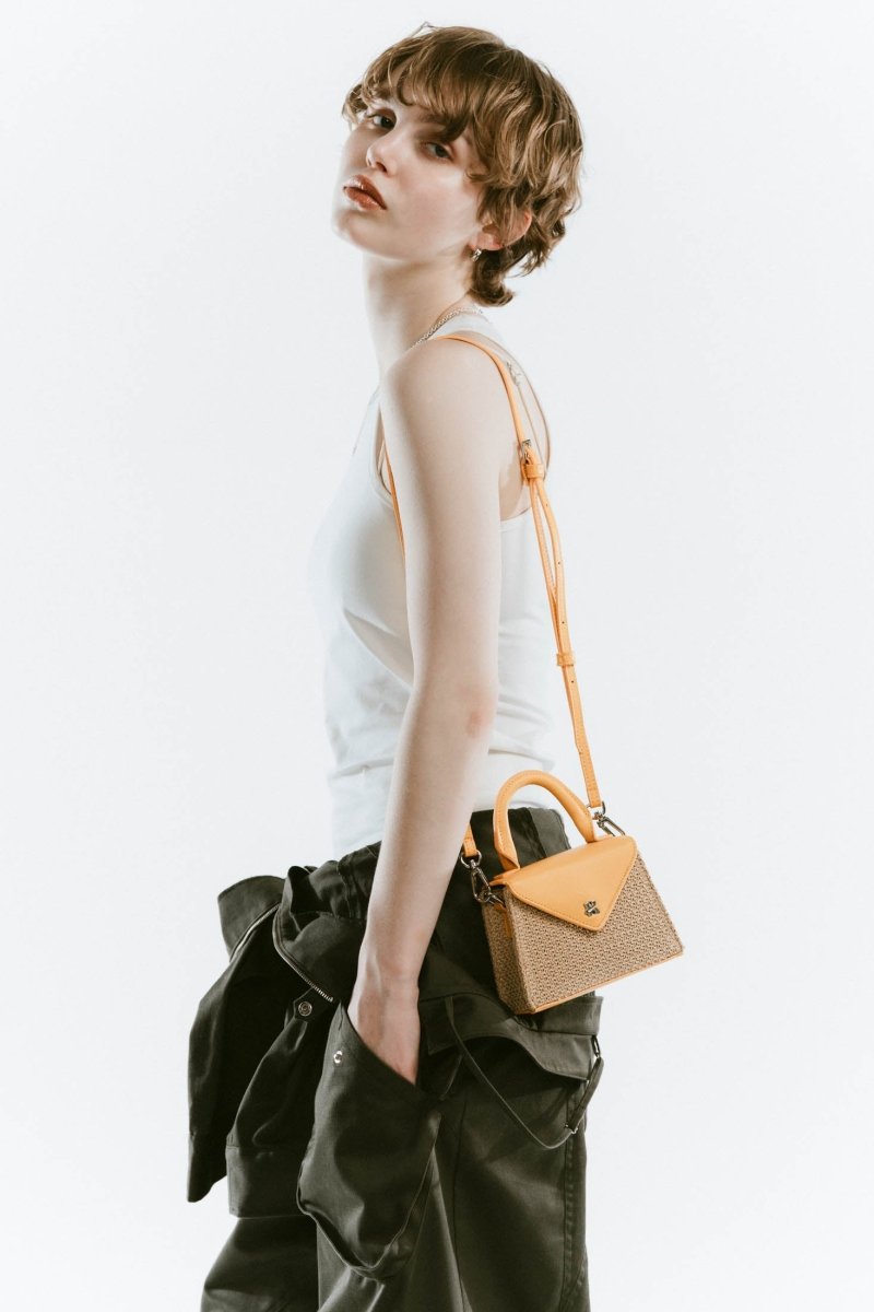 K motif mini basket /2color - KNUTH MARF