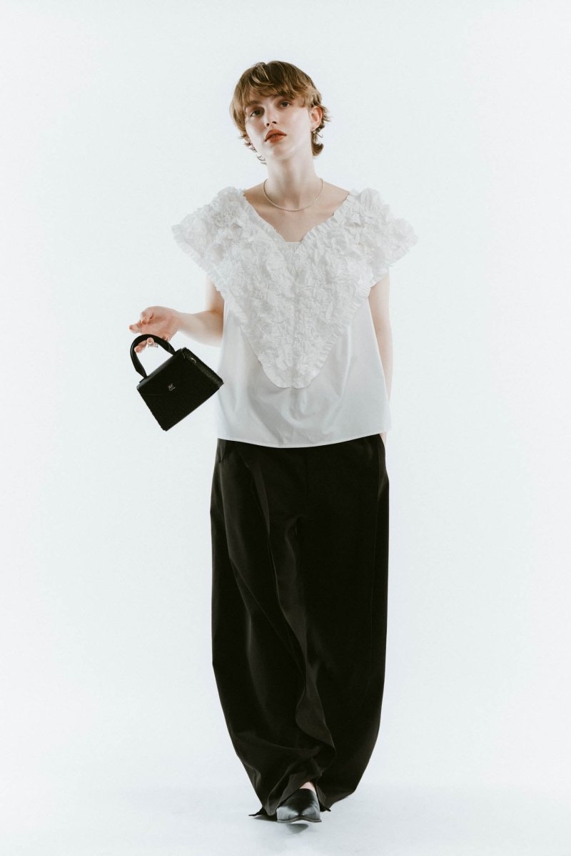 K motif mini basket /2color - KNUTH MARF