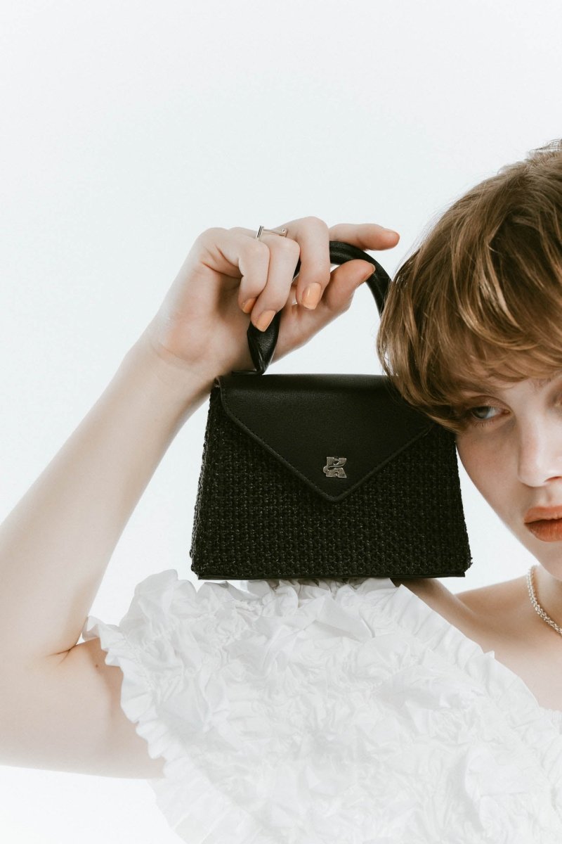 K motif mini basket /2color - KNUTH MARF