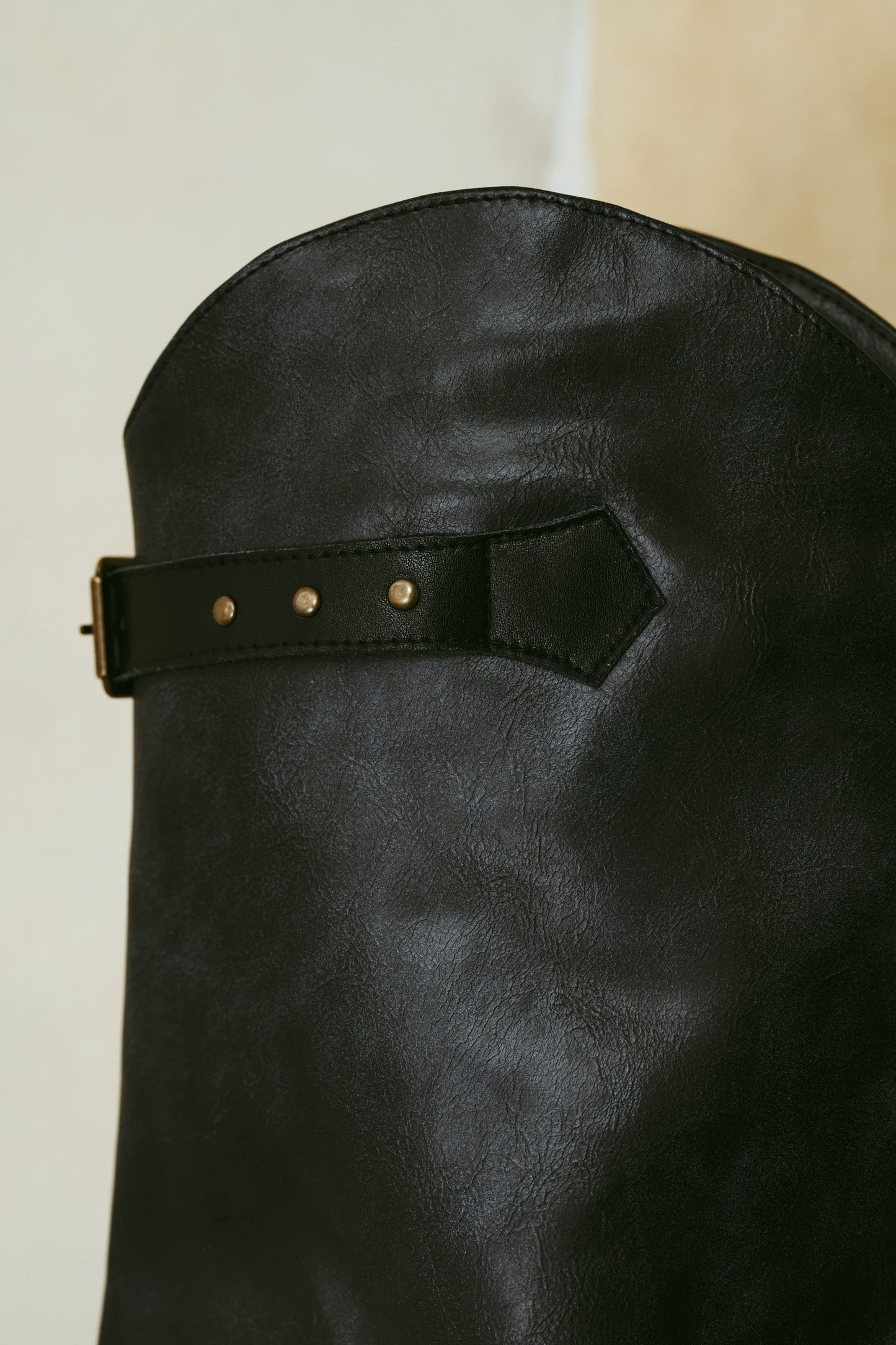 western belted boots/2color