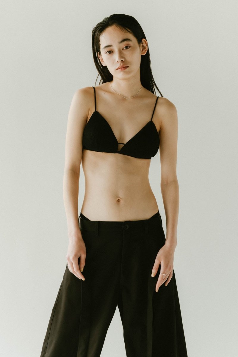 knit triangle bra/3color - KNUTH MARF
