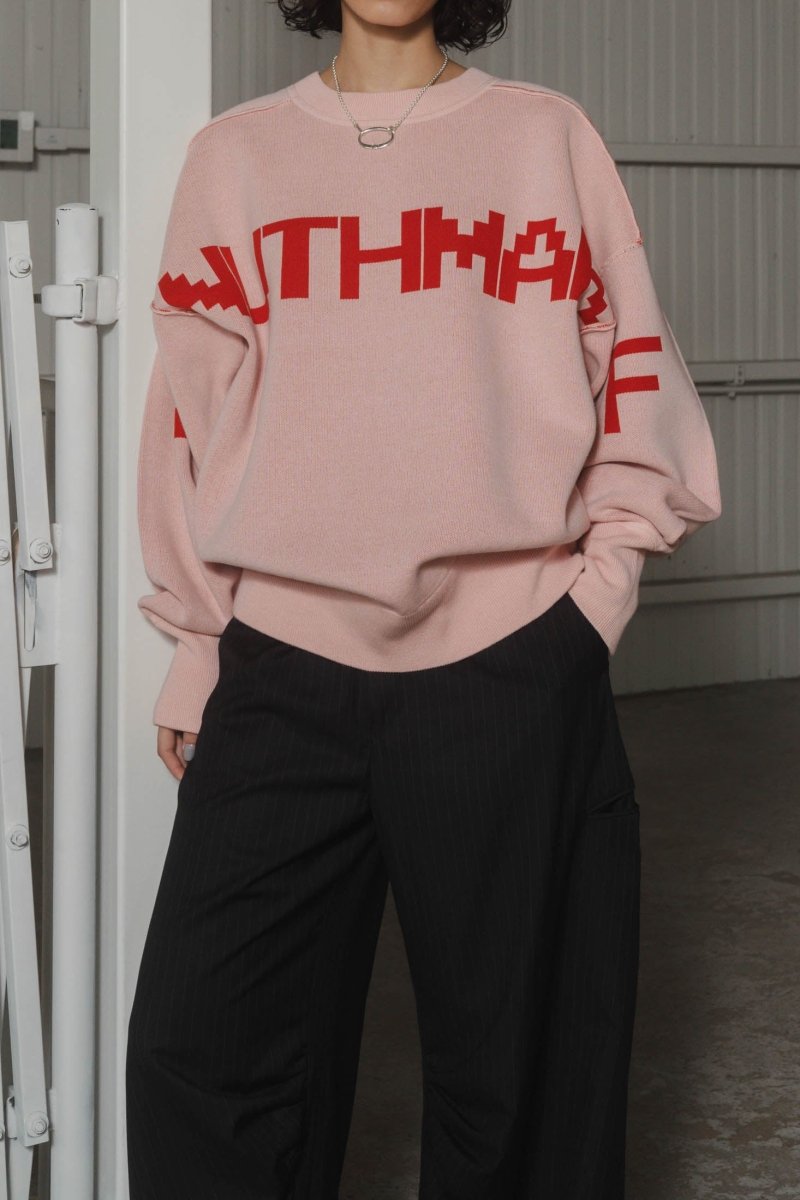 Knuth Marf logo knit(unisex)/3color - KNUTH MARF