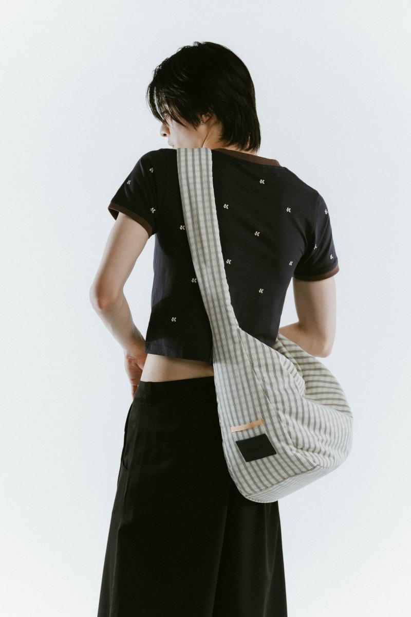 label checkered shirts bag/2color - KNUTH MARF