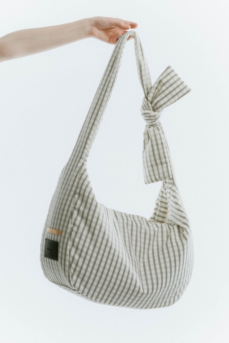 label checkered shirts bag/2color - KNUTH MARF