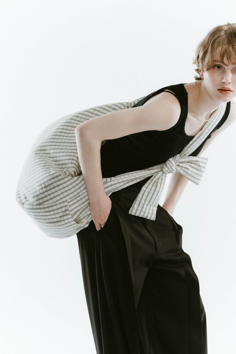 label checkered shirts bag/2color - KNUTH MARF