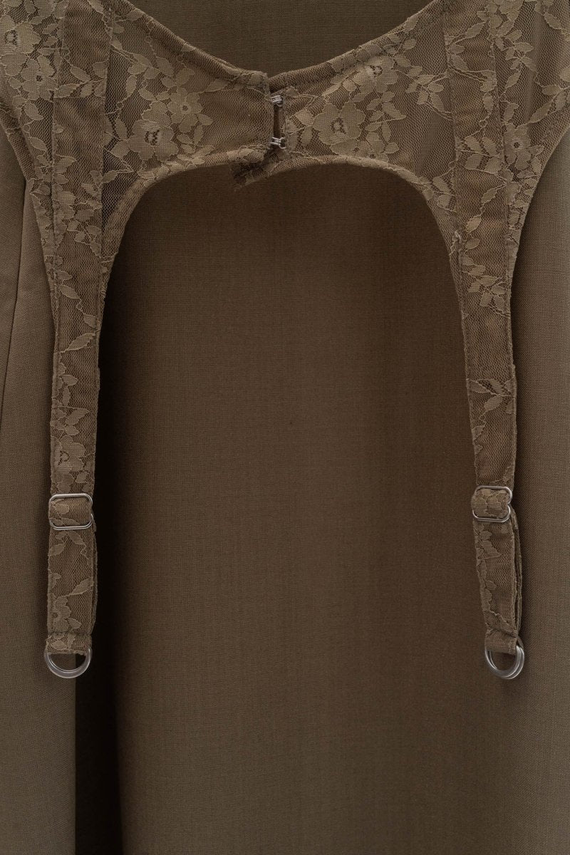 lace docking one piece/2color - KNUTH MARF