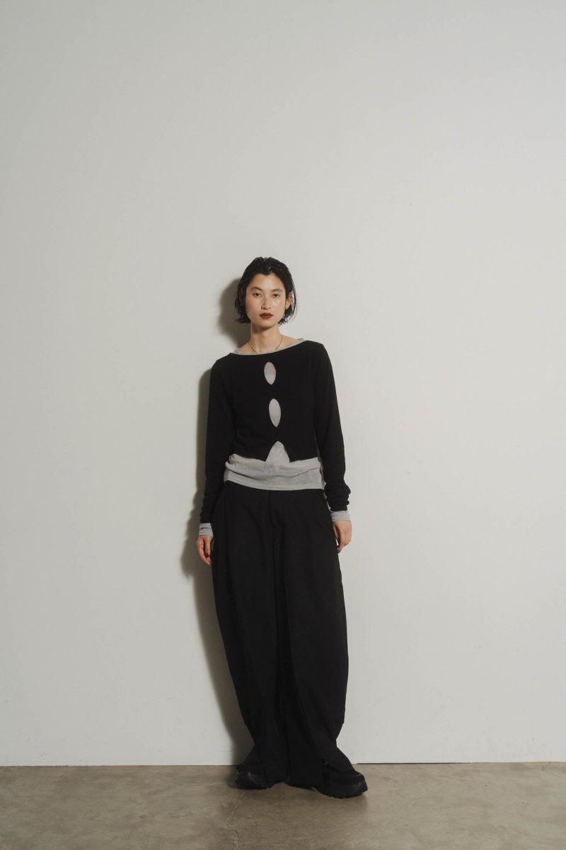 layered color tops/3color - KNUTH MARF