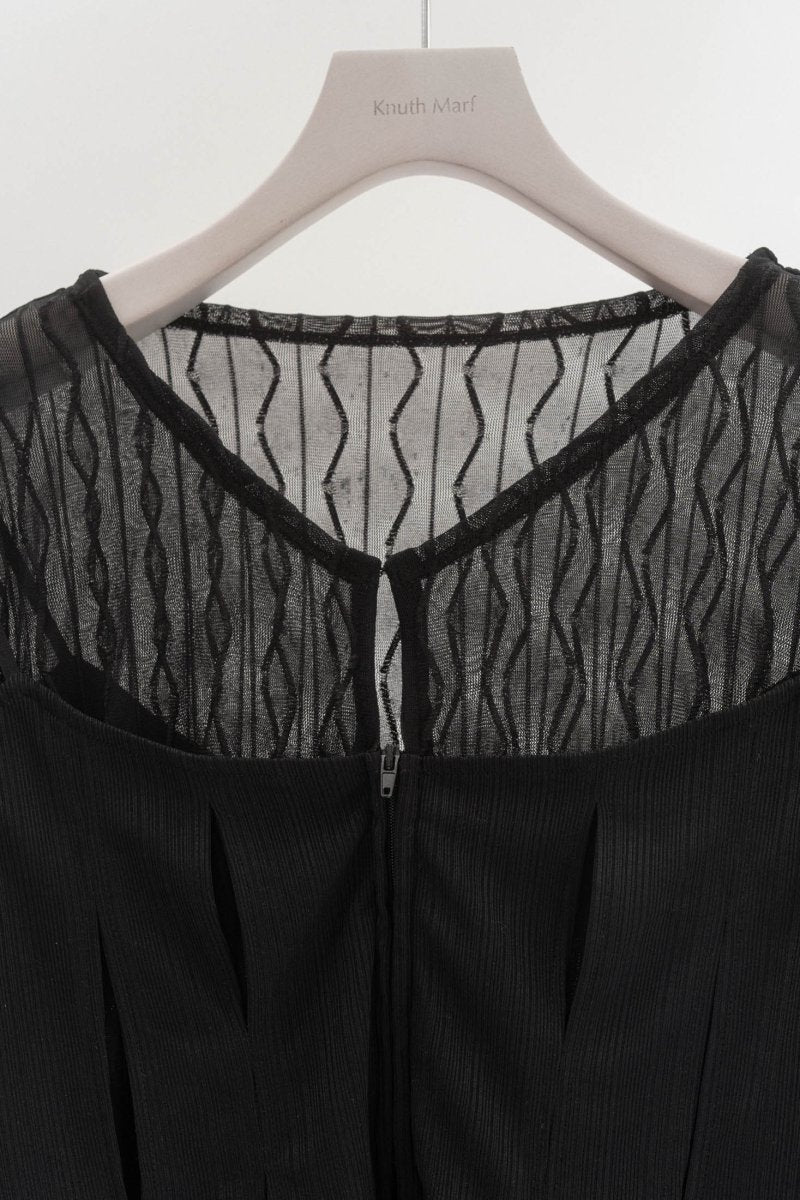 layered sheer tops/2color - KNUTH MARF