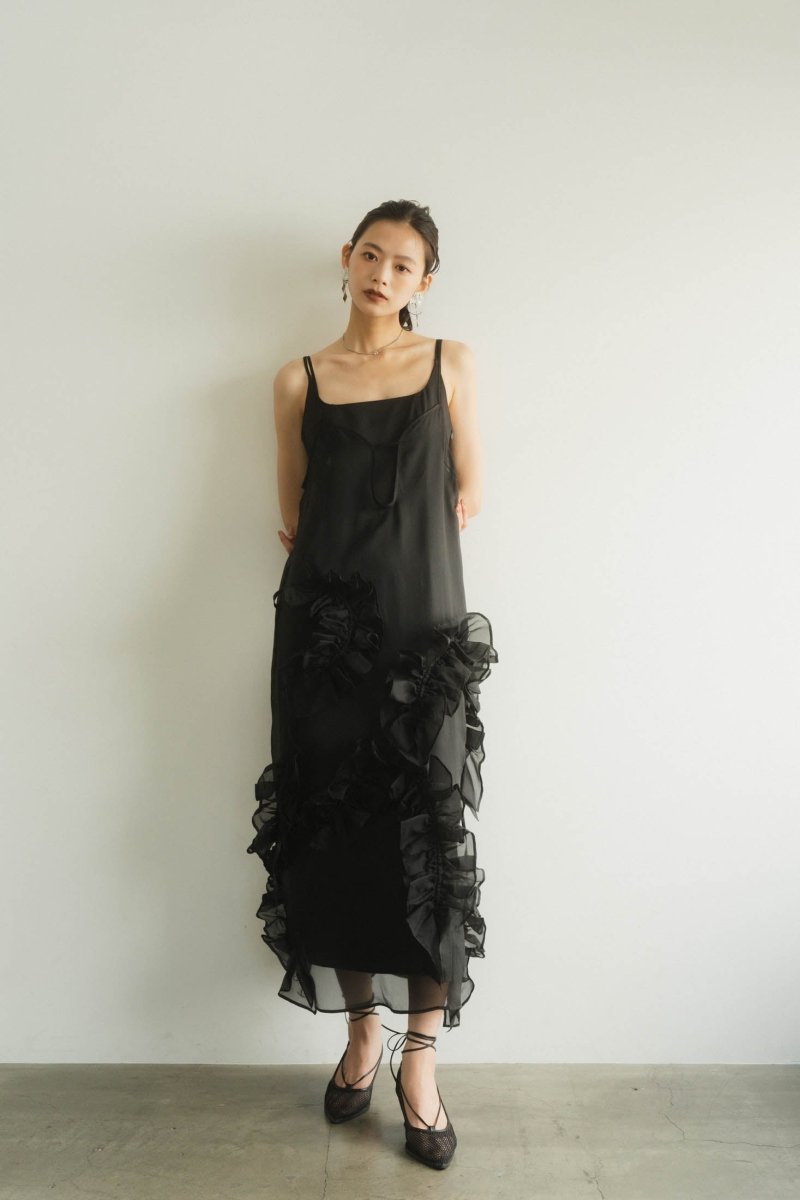 layered tulle one piece/3color - KNUTH MARF