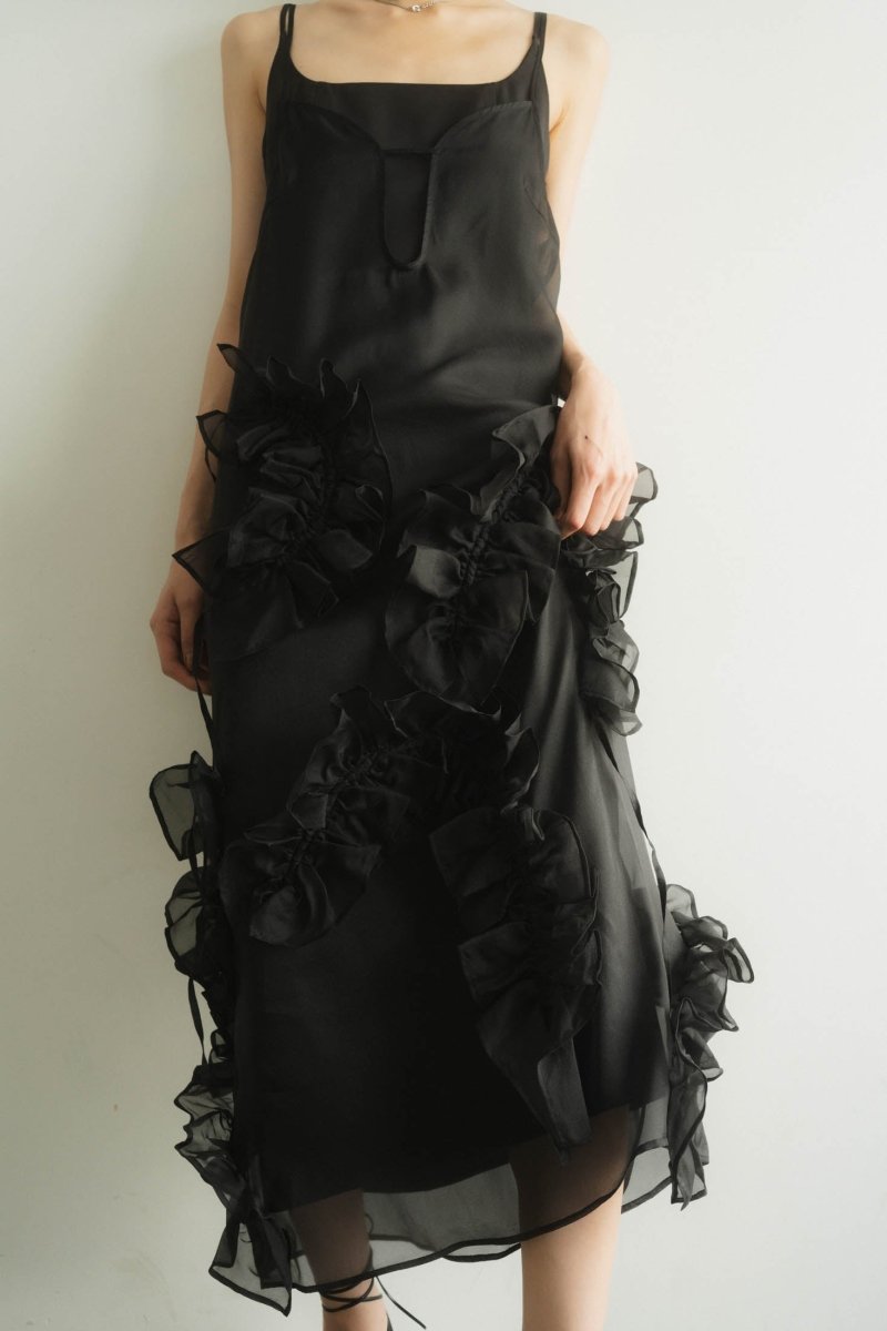 layered tulle one piece/3color - KNUTH MARF