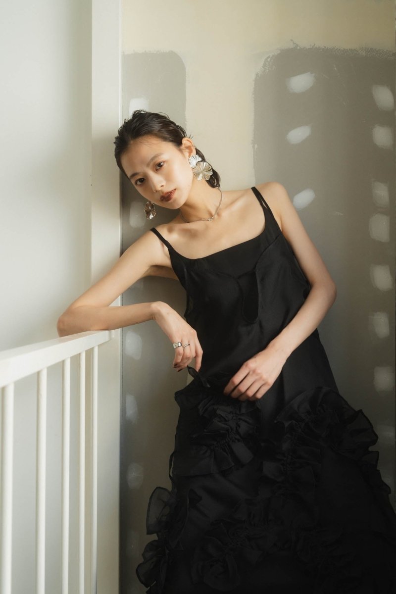 layered tulle one piece/3color - KNUTH MARF