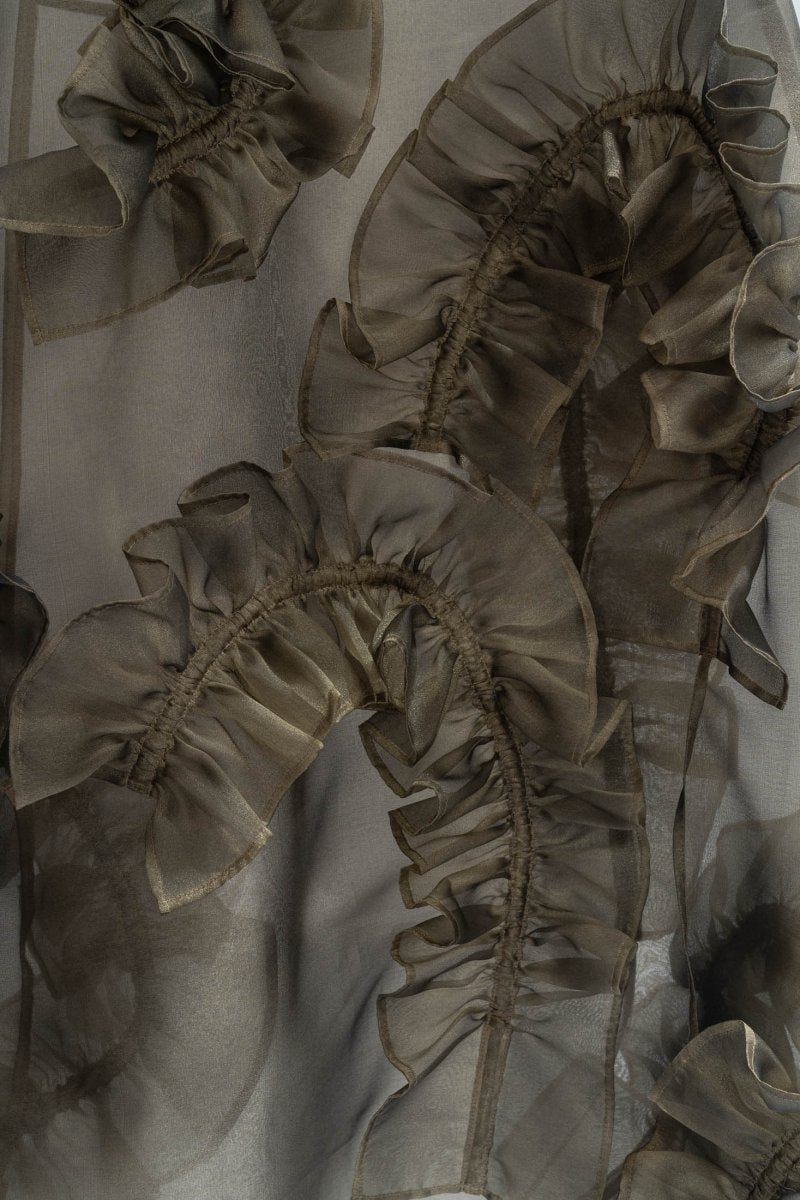 layered tulle one piece/3color - KNUTH MARF