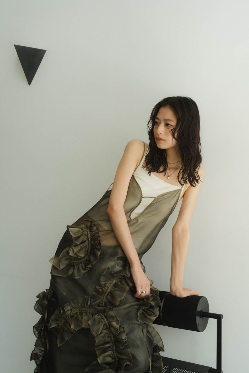 layered tulle one piece/3color - KNUTH MARF