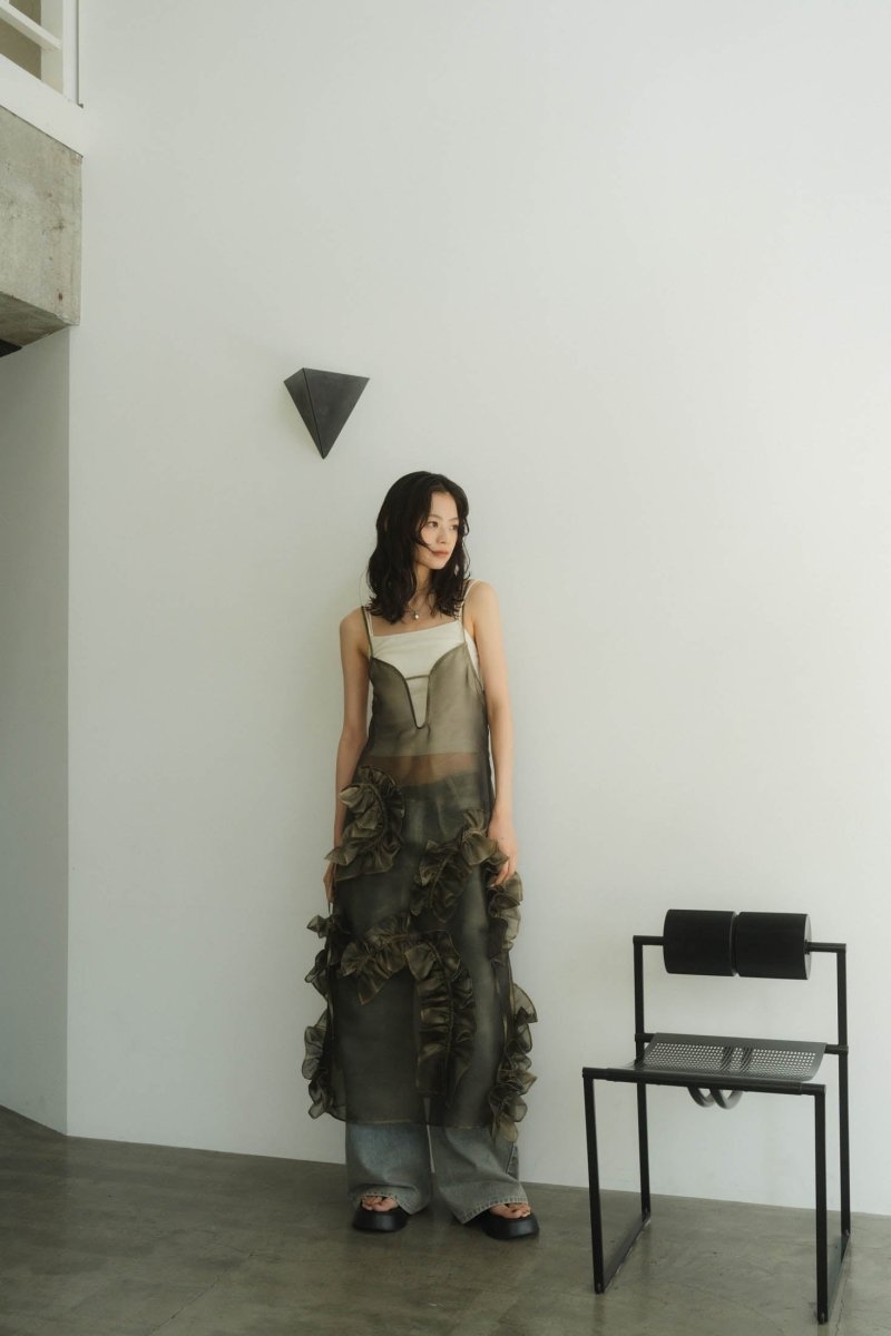 layered tulle one piece/3color - KNUTH MARF