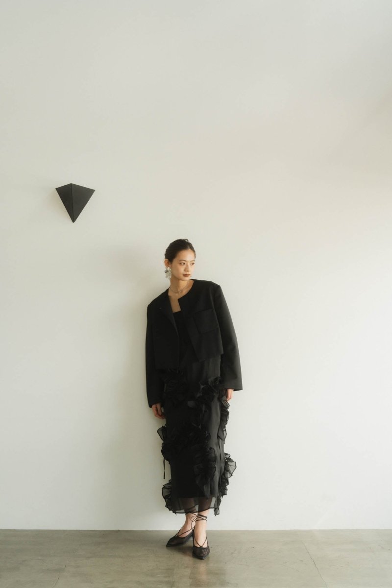 layered tulle one piece/3color - KNUTH MARF