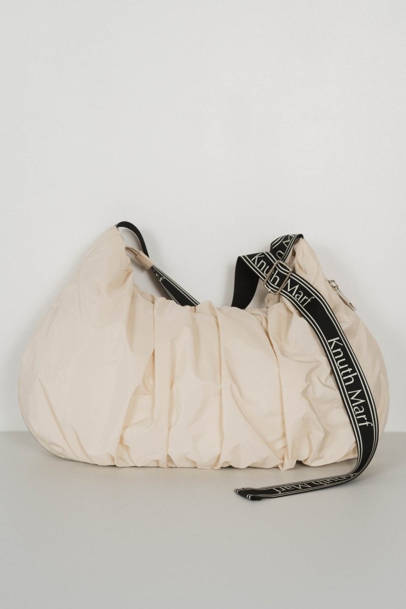 logo belt nylon zip bag/3color - KNUTH MARF