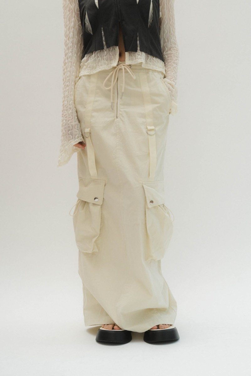 low rize cargo skirt/2color - KNUTH MARF