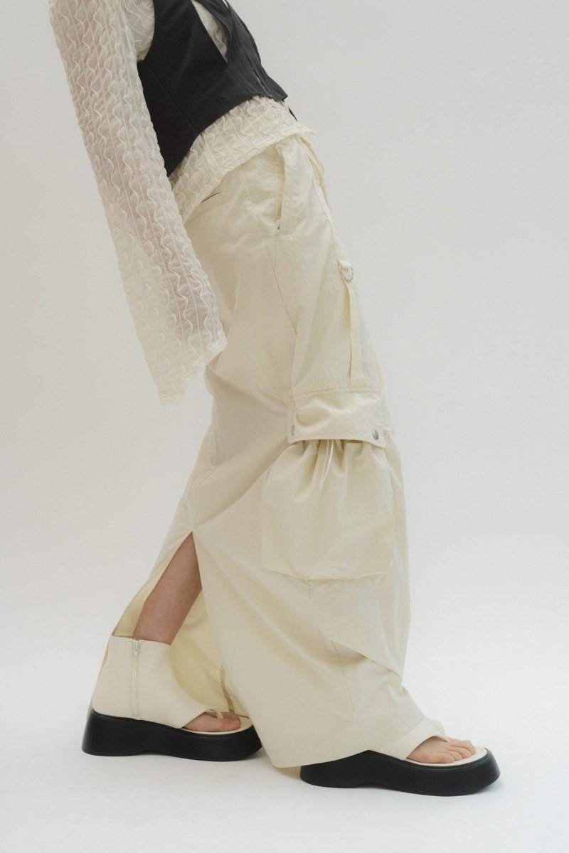 low rize cargo skirt/2color - KNUTH MARF