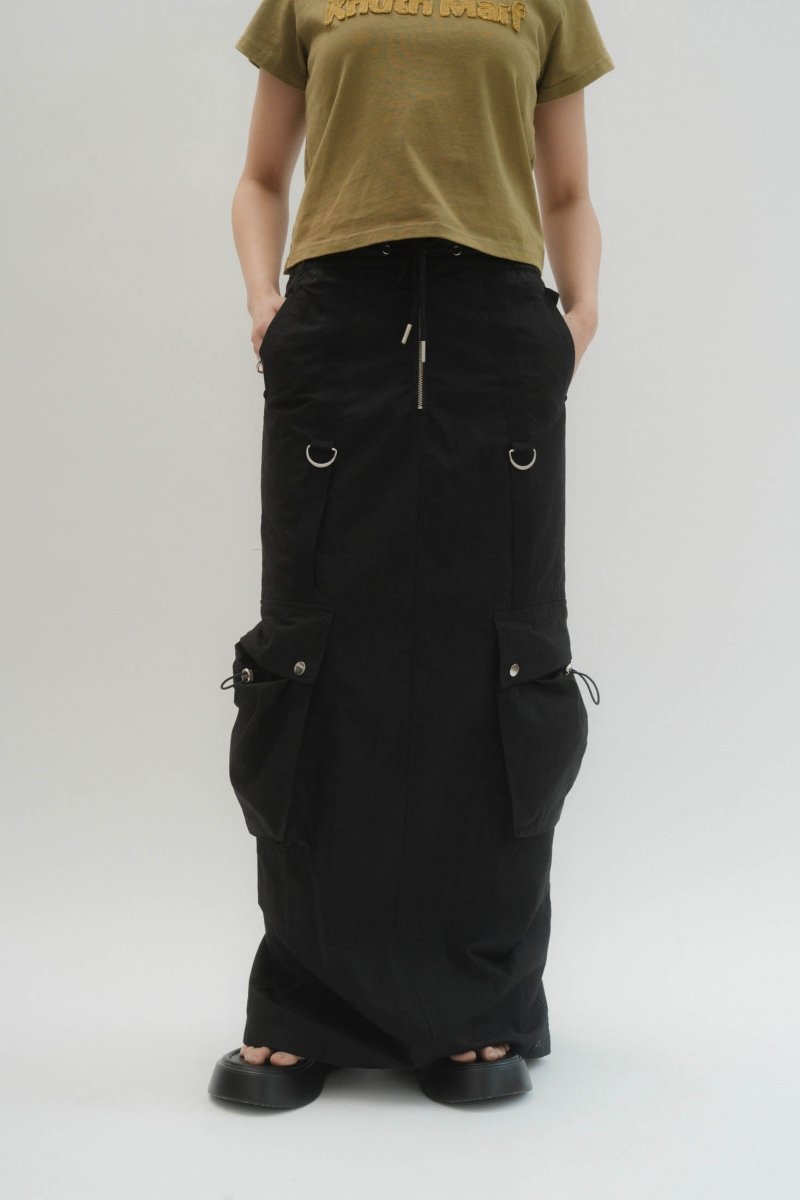 low rize cargo skirt/2color - KNUTH MARF