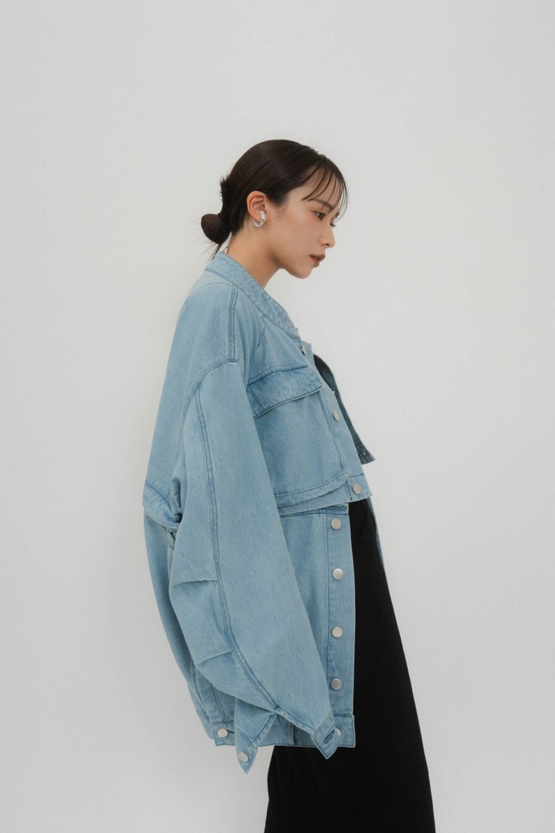 many way denim jacket(unisex)/2color - KNUTH MARF