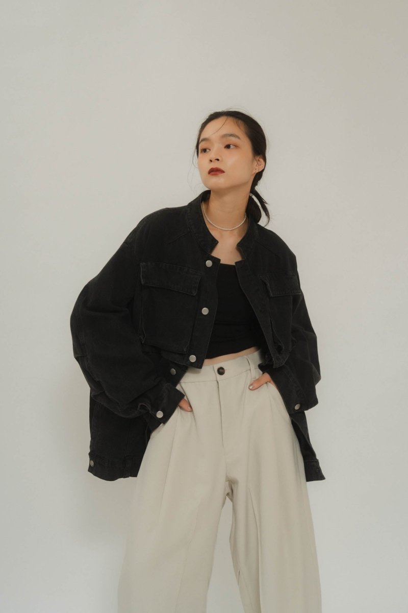 many way denim jacket(unisex)/2color - KNUTH MARF