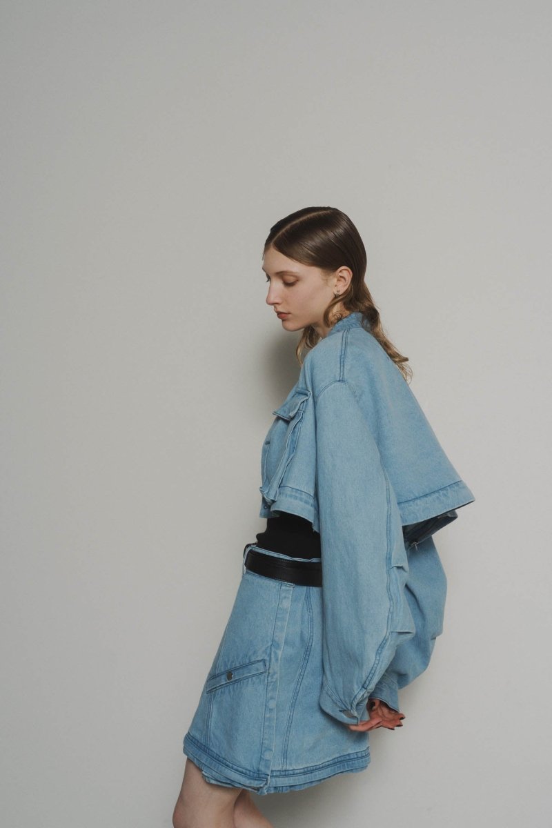 many way denim jacket(unisex)/2color - KNUTH MARF